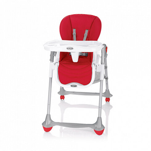 Стульчик Brevi B. Fun 645, для кормления, 3в1, с рождения, красный — фото 1