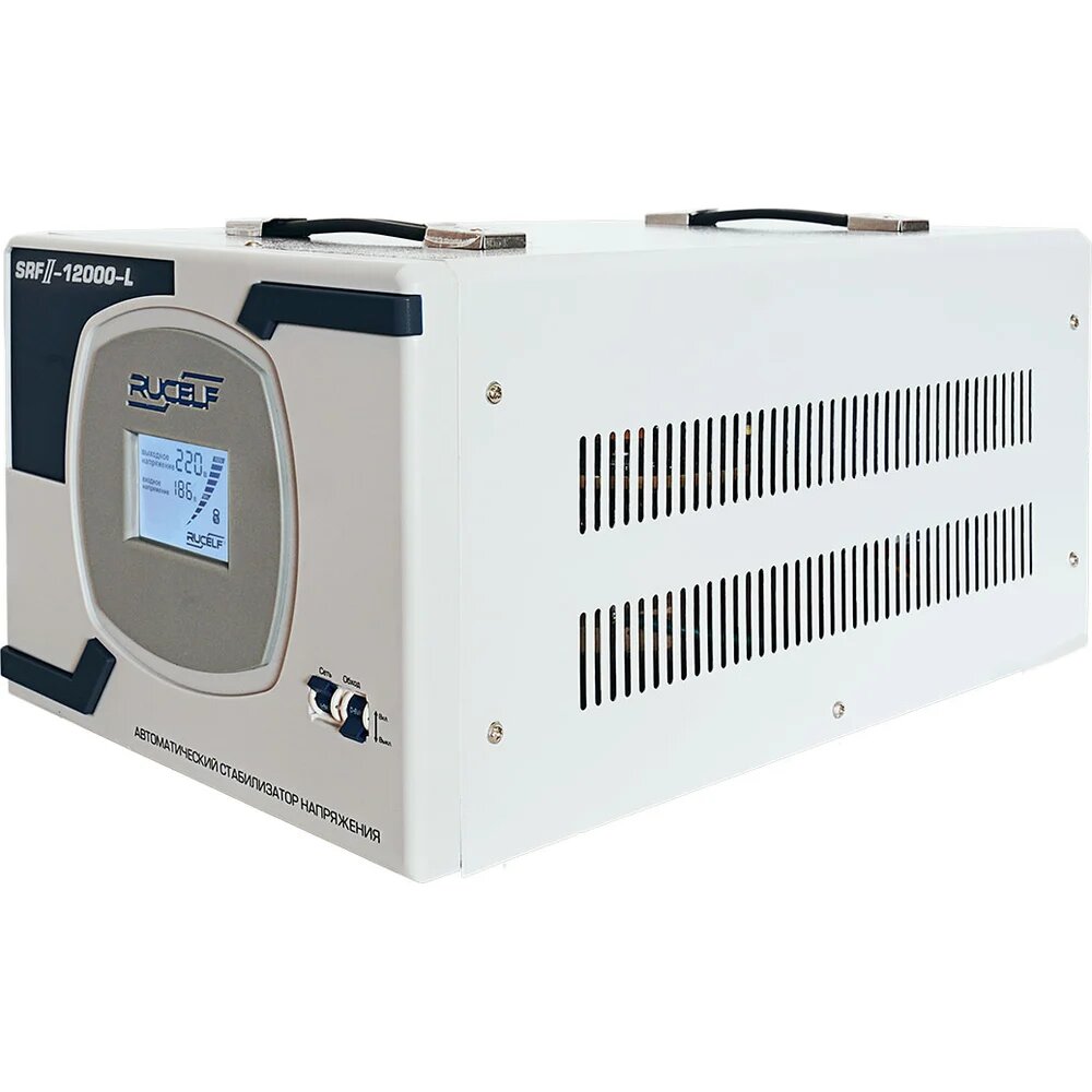 RUCELF Стабилизатор напряжения релейный SRF. II-12000 9600-L 00001377