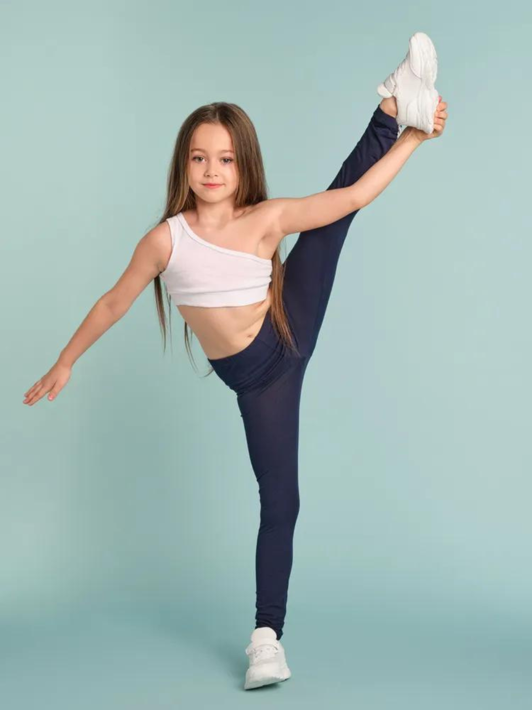 Легинсы neo, размер 116-122, темно-синий — фото 1