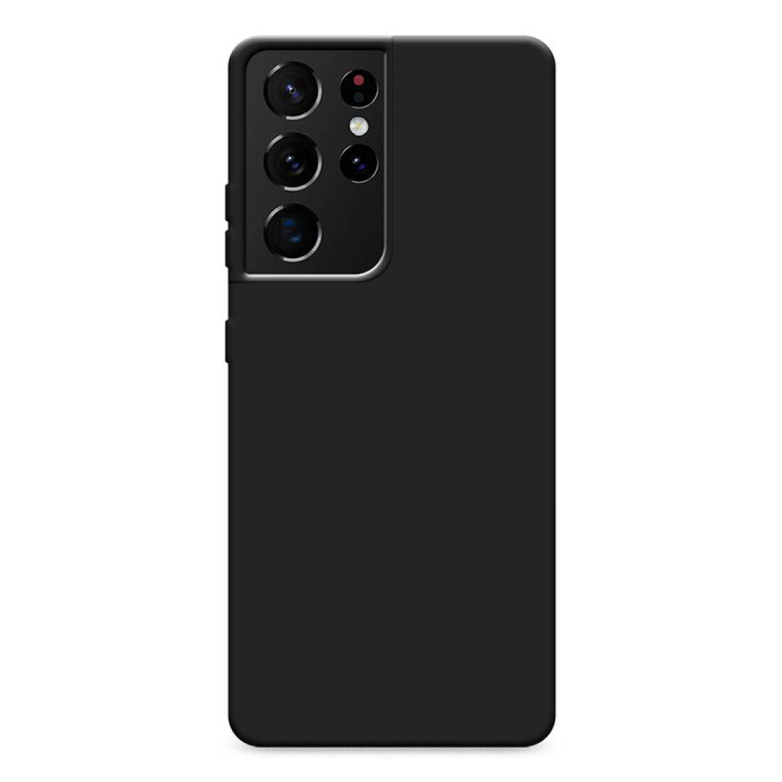 Чехол силиконовый для Samsung Galaxy S21 Ultra/S30 Ultra, с защитой камеры, X-CASE, черный