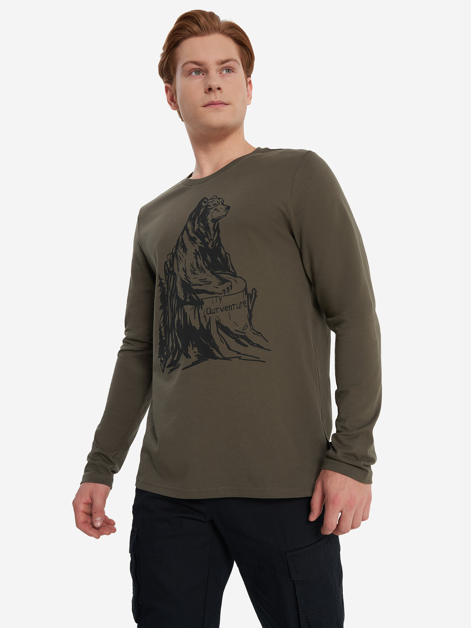 Лонгслив OUTVENTURE Travel Men's LS T-Shirt