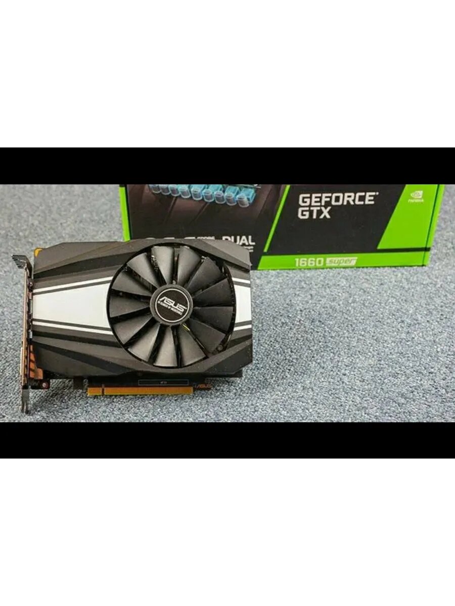 Игровая видеокарта GTX 1660 super 6gb