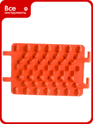 Ленты траки Airline противобуксовочные-антибукс, сборные, в сумке, к-т 6 шт, оранжевые AAST-02