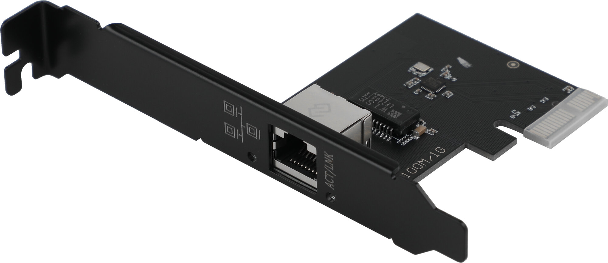 Сетевая карта Gigabit Ethernet Digma DPE101G-TX, PCI Express, Ethernet 10/100/1000 Мбит/с — фото 1