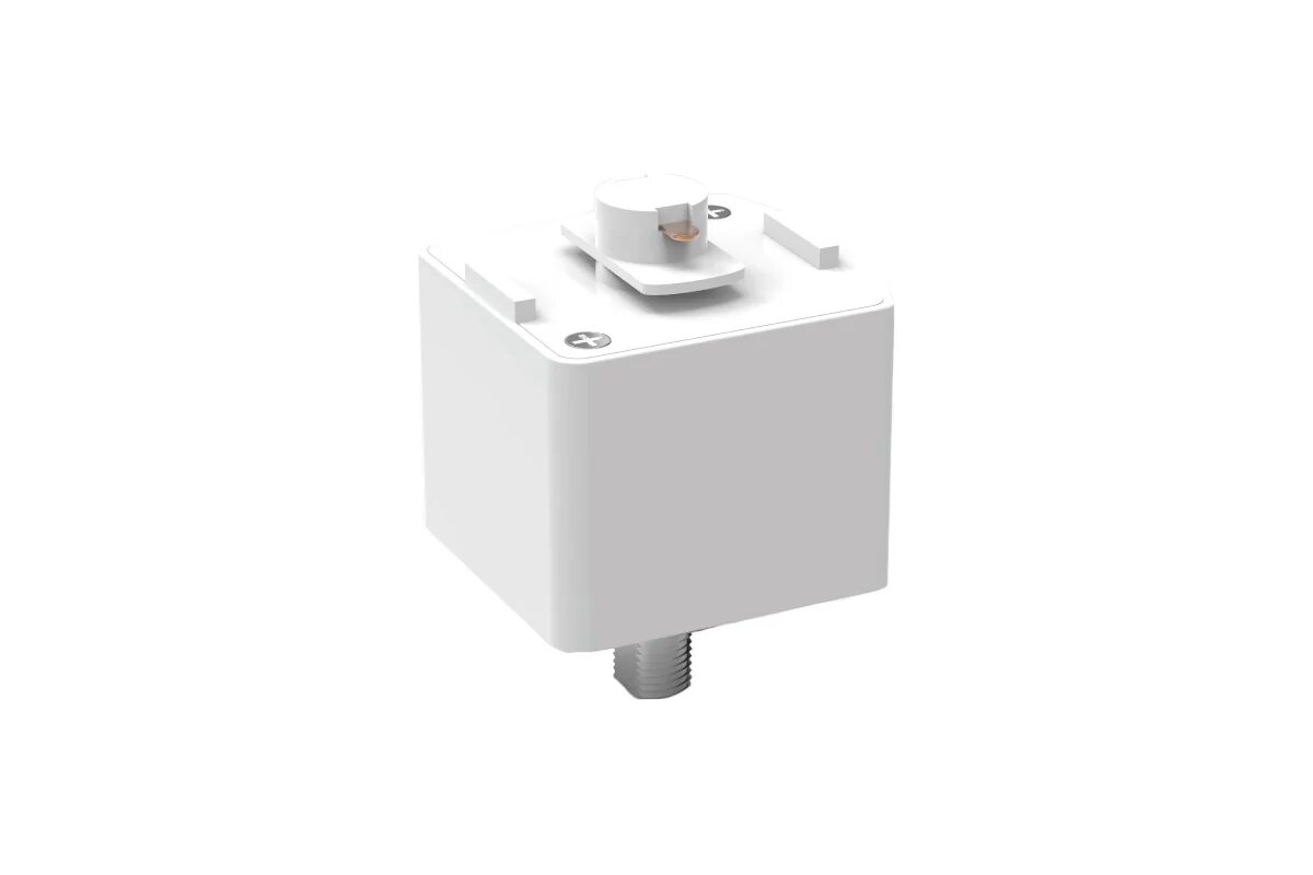 Gauss Адаптер для подключения светильника к трековой системе цвет белый 1/50 TR123