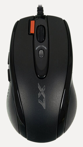 Изображение товара Мышь A4 XL-750BK черный лазерная (3600dpi) USB2.0 игровая (6but)
