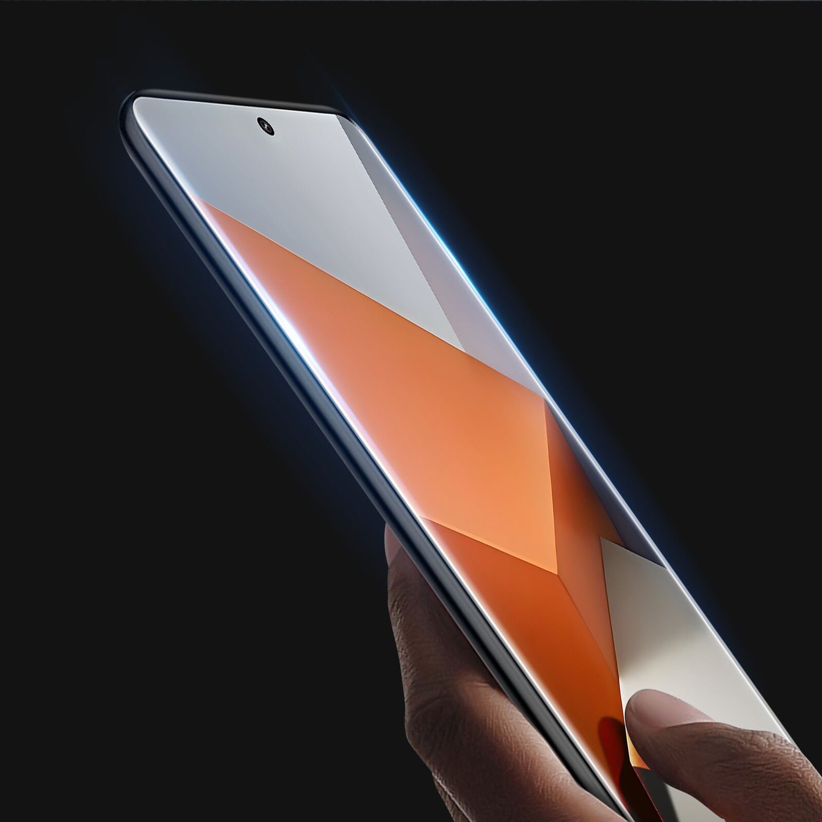 Защитное стекло с закругленными рамками для Xiaomi Redmi Note 13 Pro+ 5G, от Dux Ducis серия CURVED-65 Full Screen Glass — фото 1
