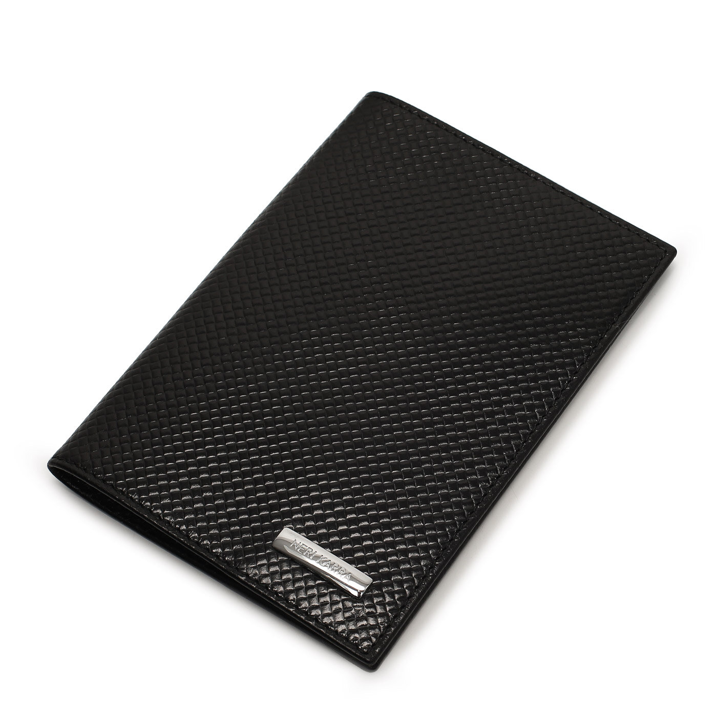 Обложка для паспорта Neri Karra, черный — фото 1