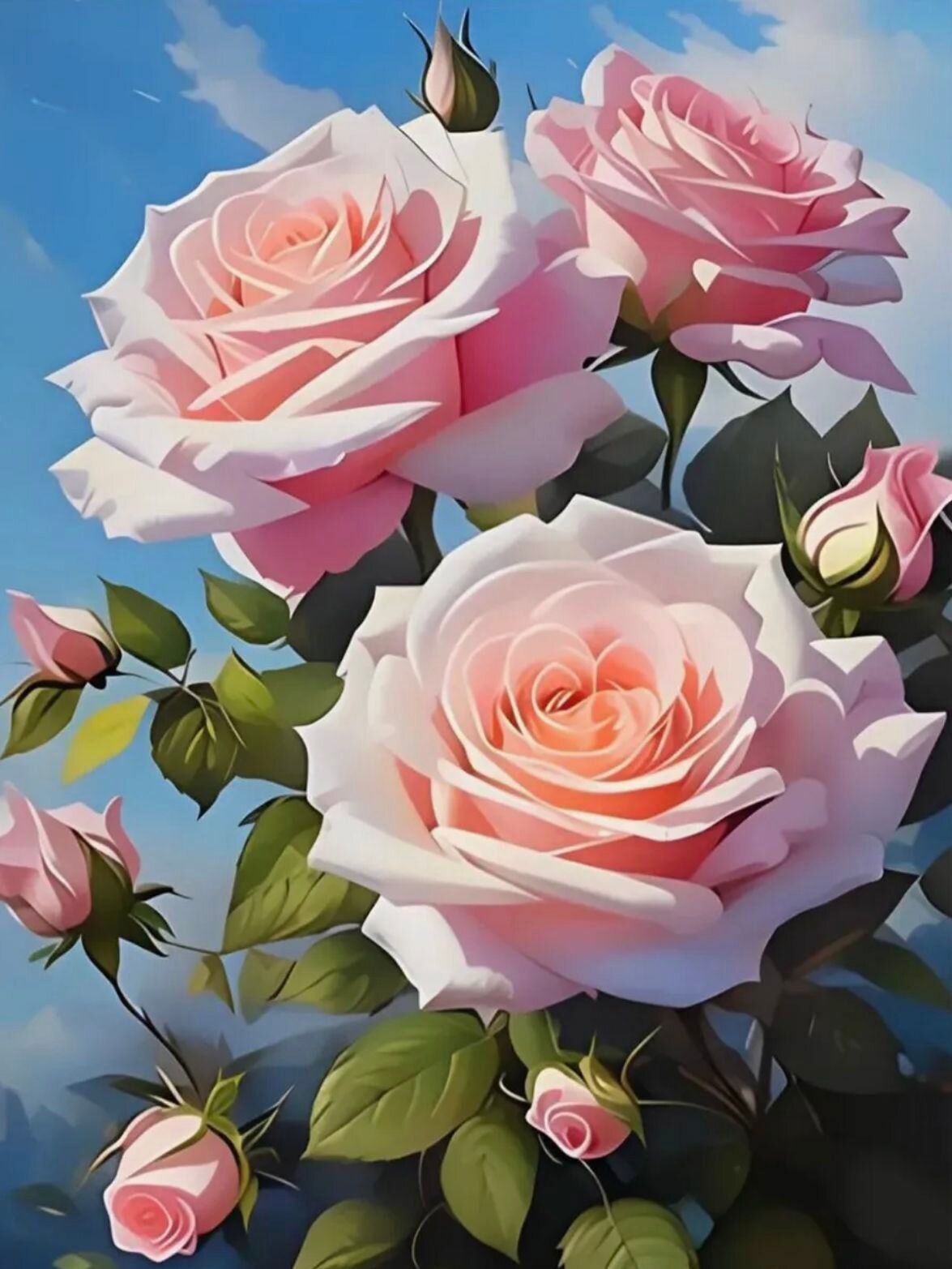 Алмазная мозаика 40х50 на подрамнике 