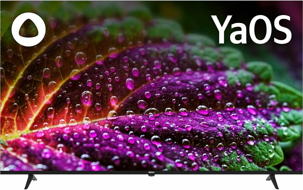 BBK Телевизор 65LED-8260/UTS2C 65 дюйм, 4K UHD, 3840x2160, черный