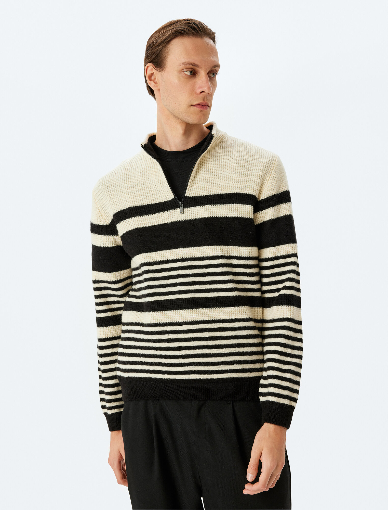 Свитер KOTON, размер L, , черный — фото 1