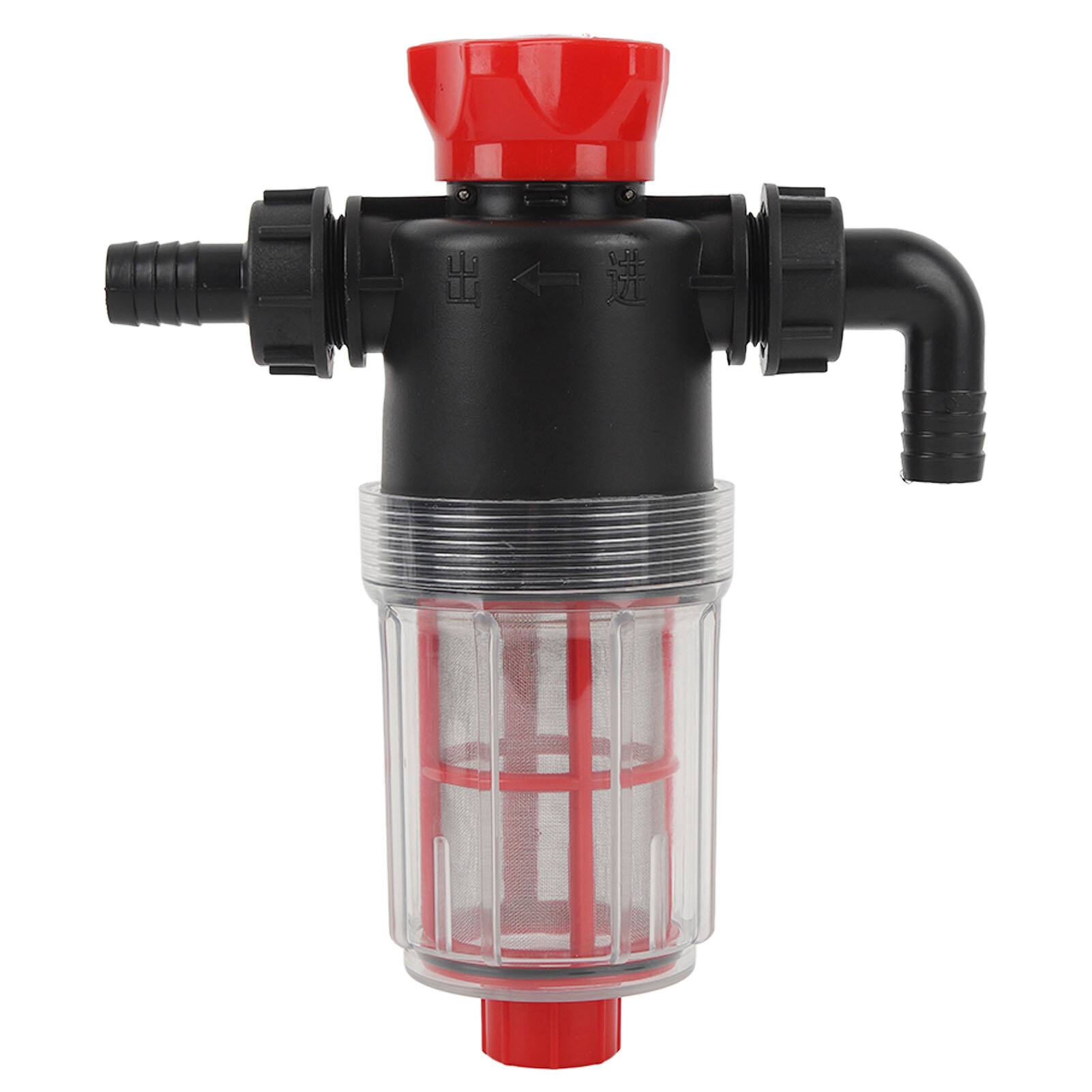 Фильтр с решеткой для насосов из нержавеющей стали 60 Mesh прозрачный дизайн интерфейс 19 мм (G3/4) фильтр для трубопроводов с высоким потоком