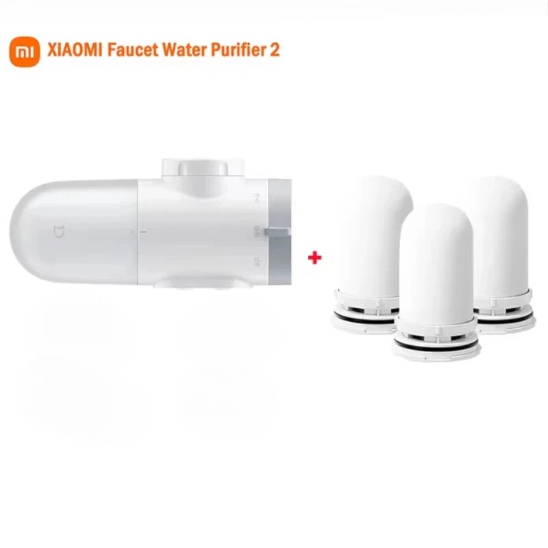 Фотографии Водоочиститель XIAOMI Mijia для кухонного смесителя, Черный