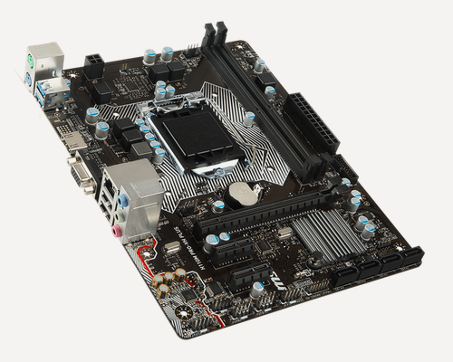 Изображение товара LGA1151 материнская плата MSI (H110M PRO-VH PLUS) 2x DDR4-2133Мгц, mATX