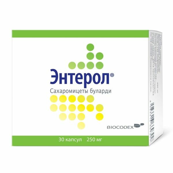 Энтерол капсулы блистер 250мг 30шт