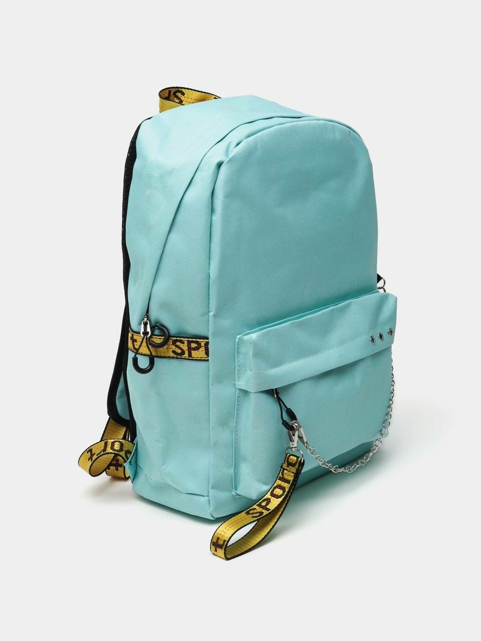 Школьный рюкзак, для девочек, полимер, 2 внешних кармана, для усб кабел