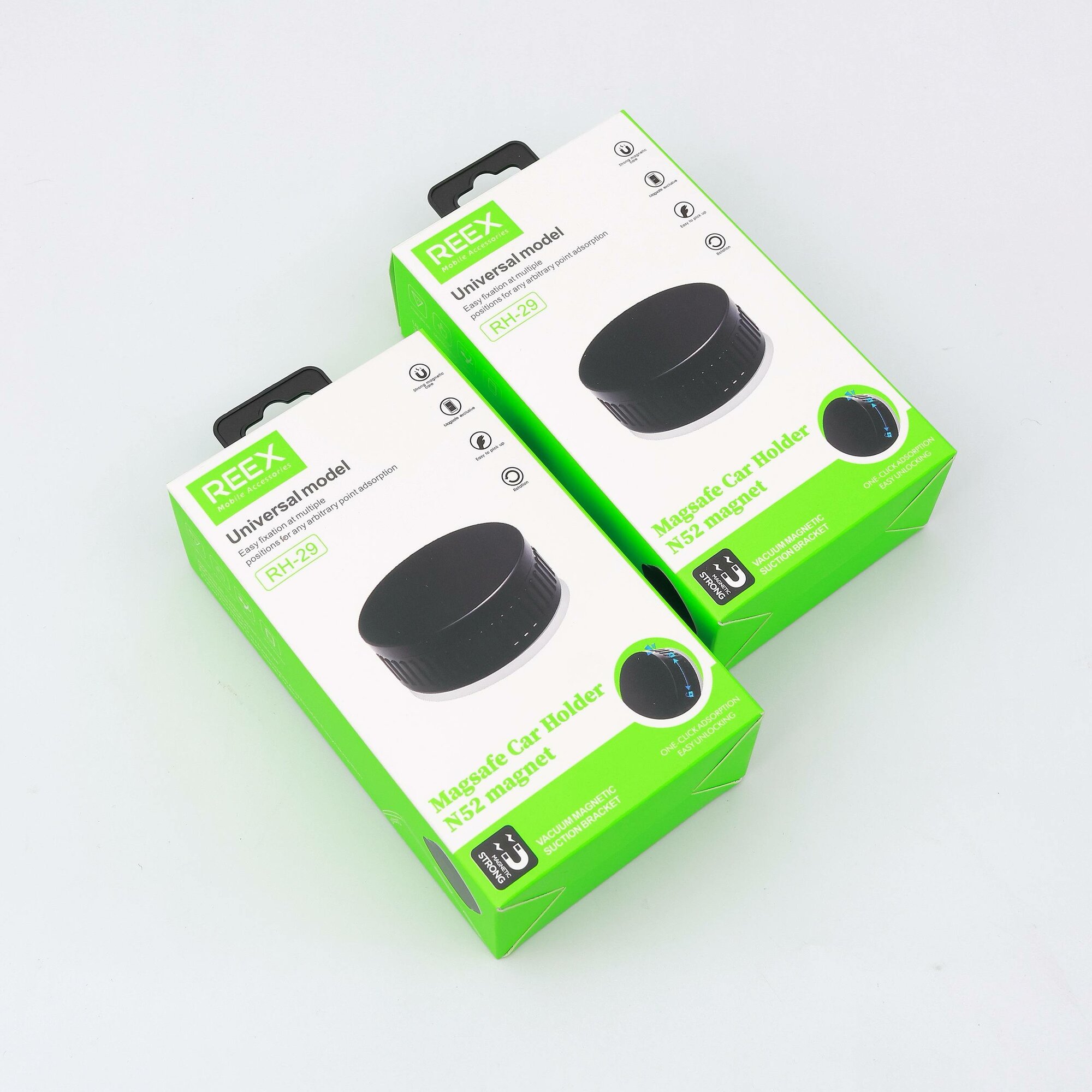 Магнитный автомобильный держатель REEX RH-29 (MagSafe хороший)