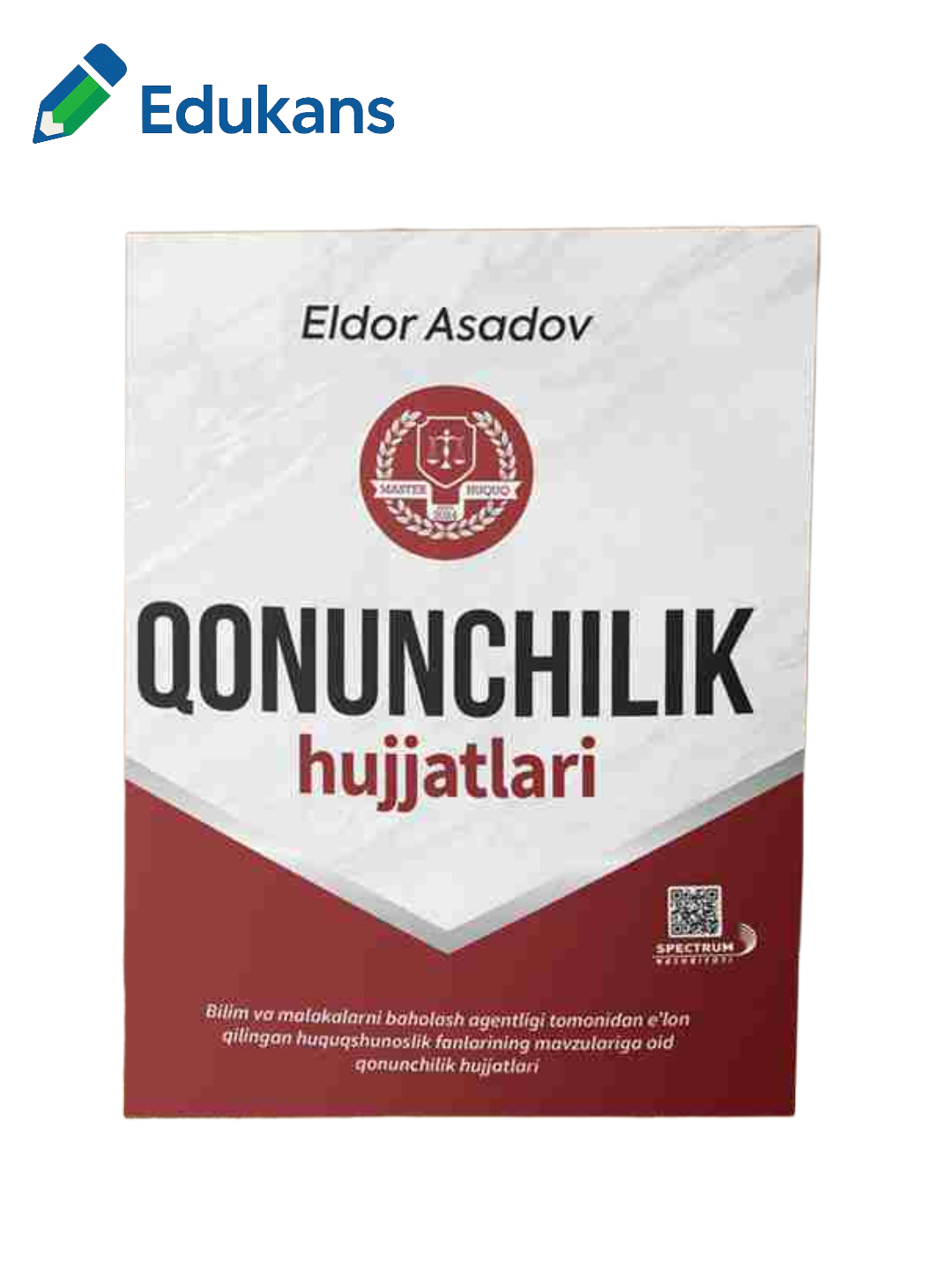 Онунчилик ҳужжатлари | Элдор Асадов. Ўзбекистон ҳууий тизими бйича лланма — фото 1