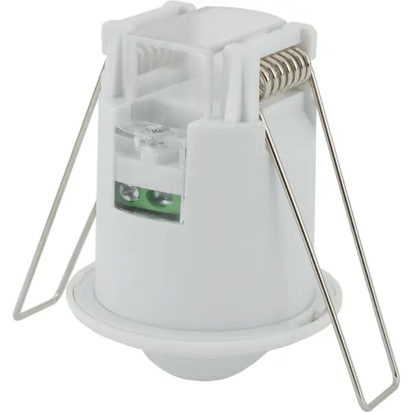 Датчик движения встраиваемый потолочный R63 360 градусов 1200 Вт цвет белый IP20