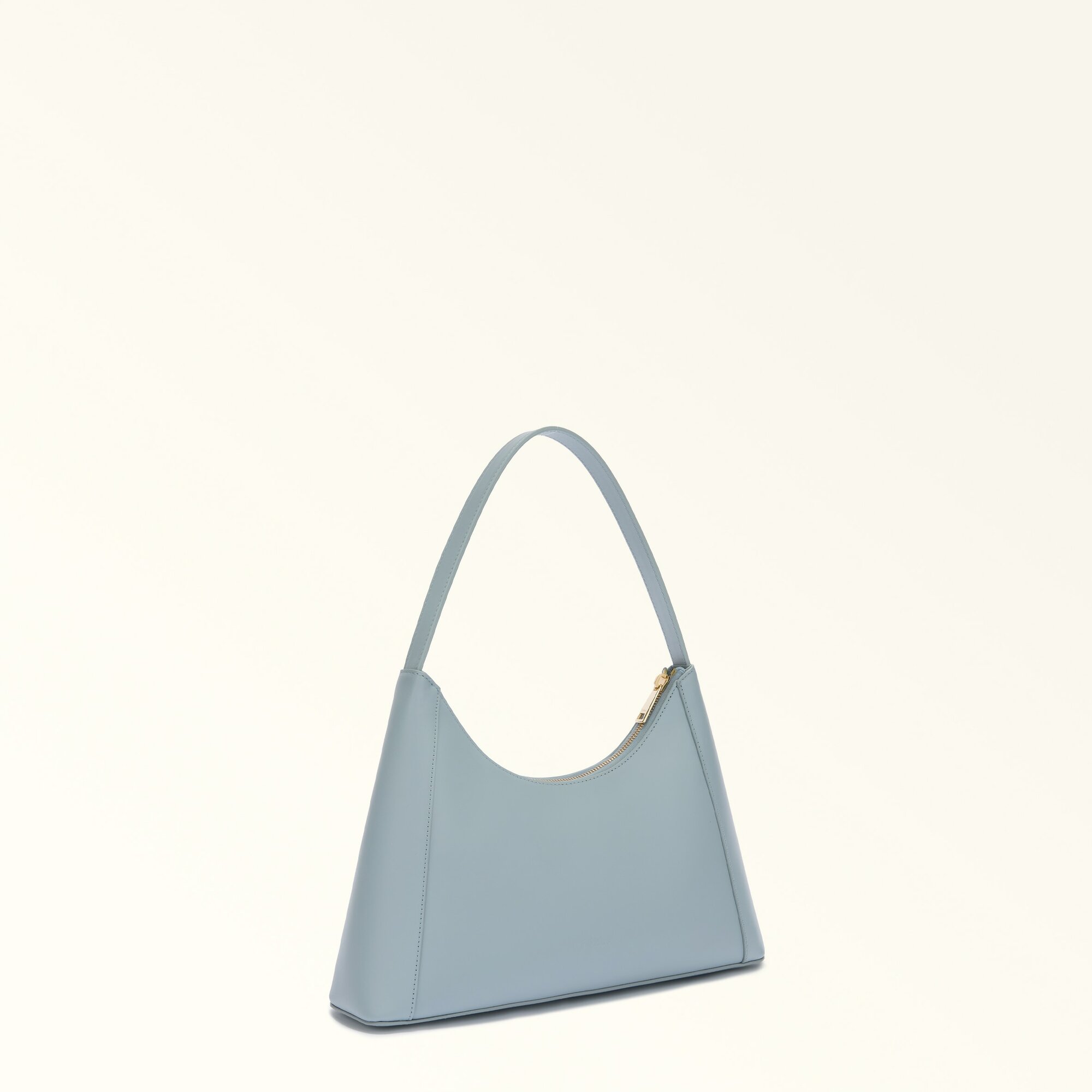 Сумка багет FURLA, голубой — фото 1