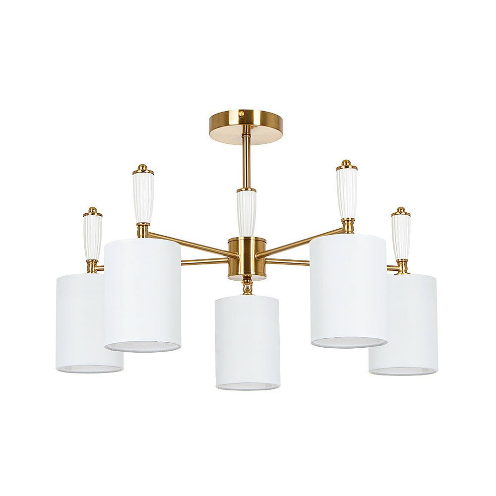 Потолочная люстра Arte Lamp Waverley A4102PL-5PB E14 кол-во ламп:5шт Медь