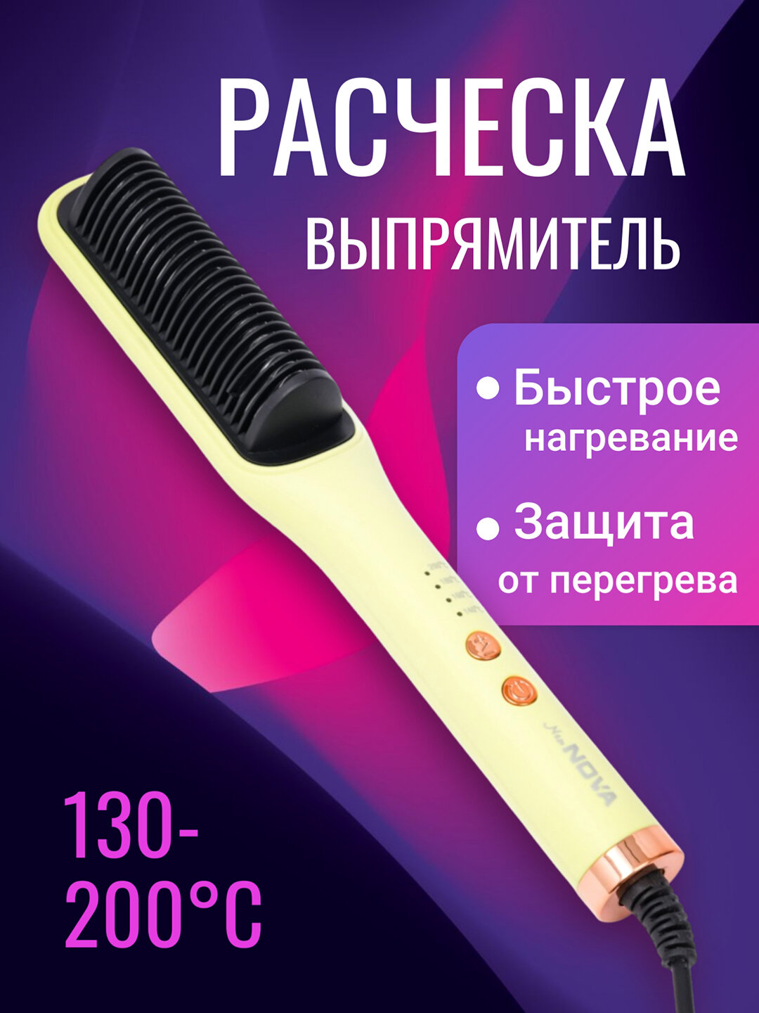 Профессиональный выпрямитель для волос – салонная гладкость, блеск и бережный уход каждый день