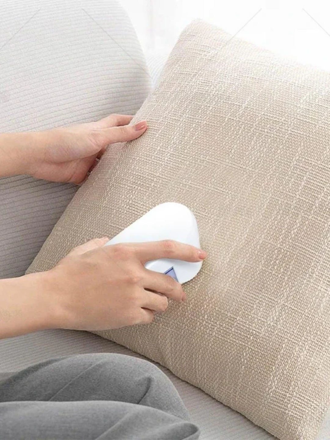 Электрическая машинка для удаления катышков, мини-триммер, уход за одеждой — фото 1