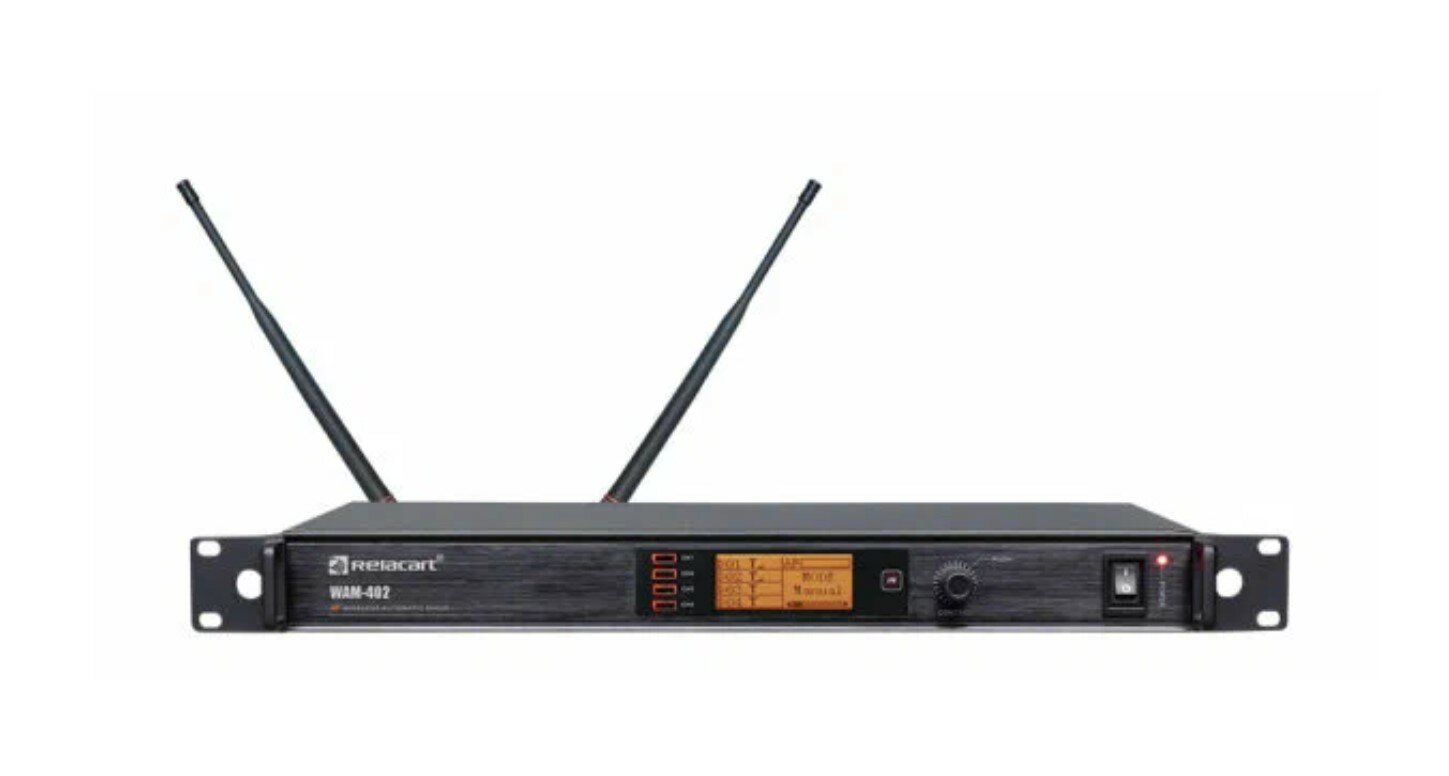 Микшер Relacart WAM-402 4-канальный, беспроводной, для конференций