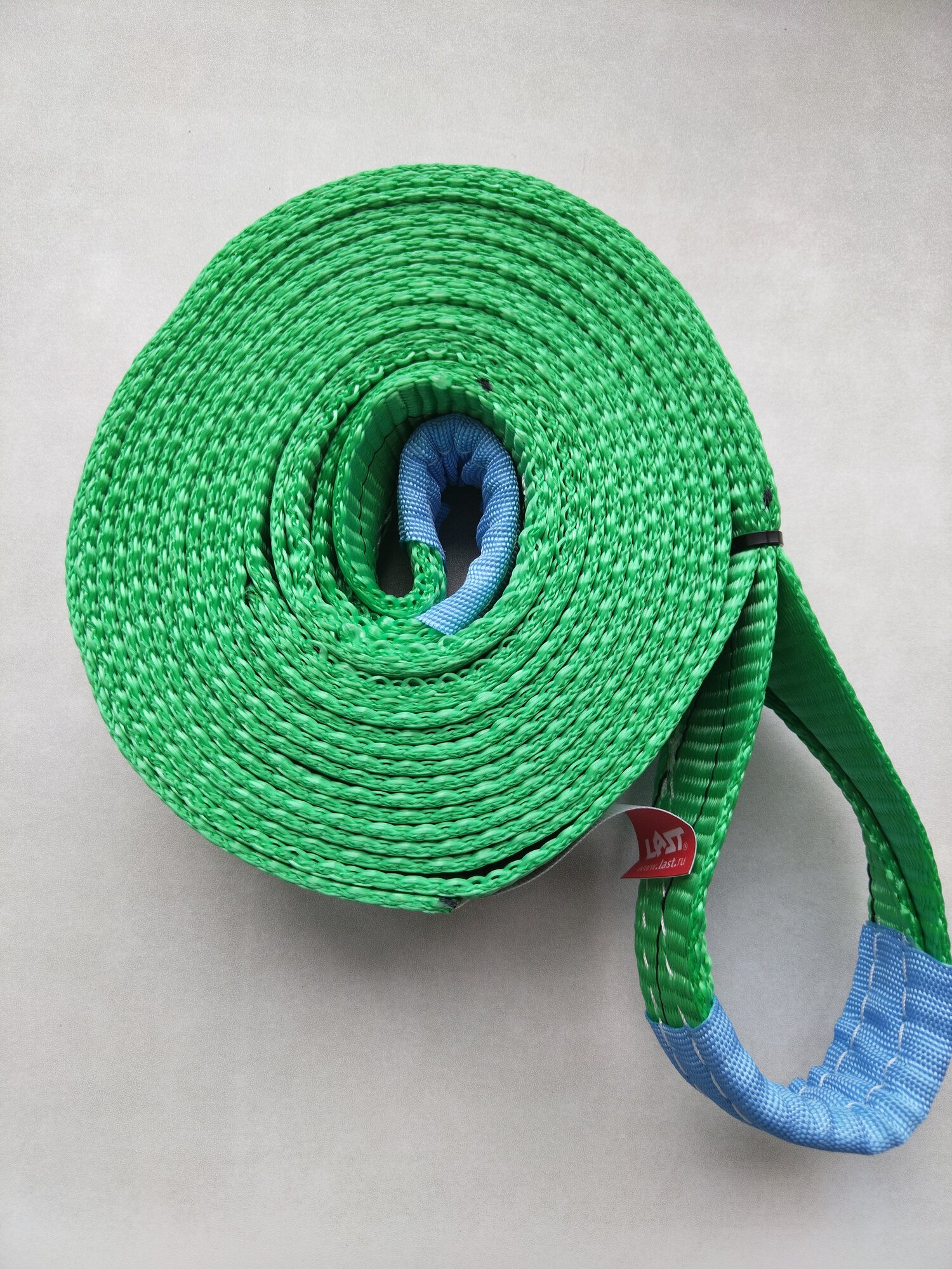 Торос буксировочный автомобильный разрывная нагрузка 9 0 тн L 6 м