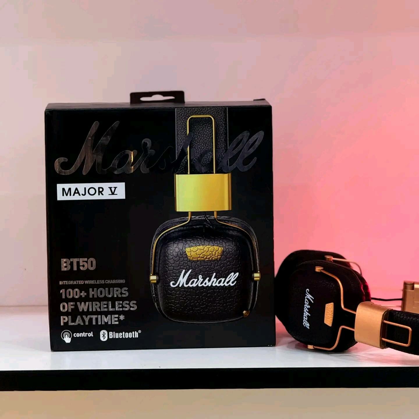 Bluetooth-наушники Marshall Major V – профессиональное звучание, длительная автономность, стильный дизайн