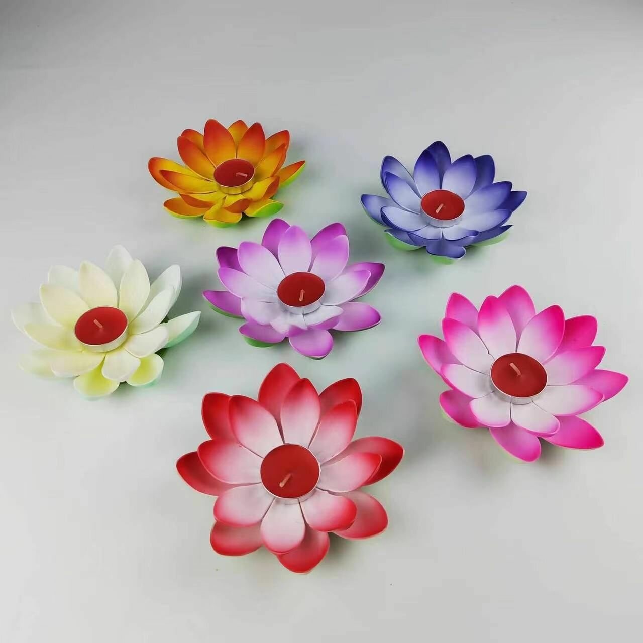 Водный фонарик желаний 15 см, смешанные цвета, 10 штук