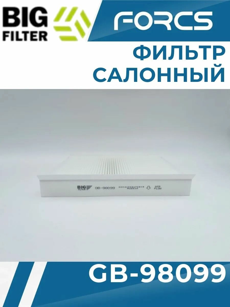Фильтр салонный BIG FILTER GB-98099