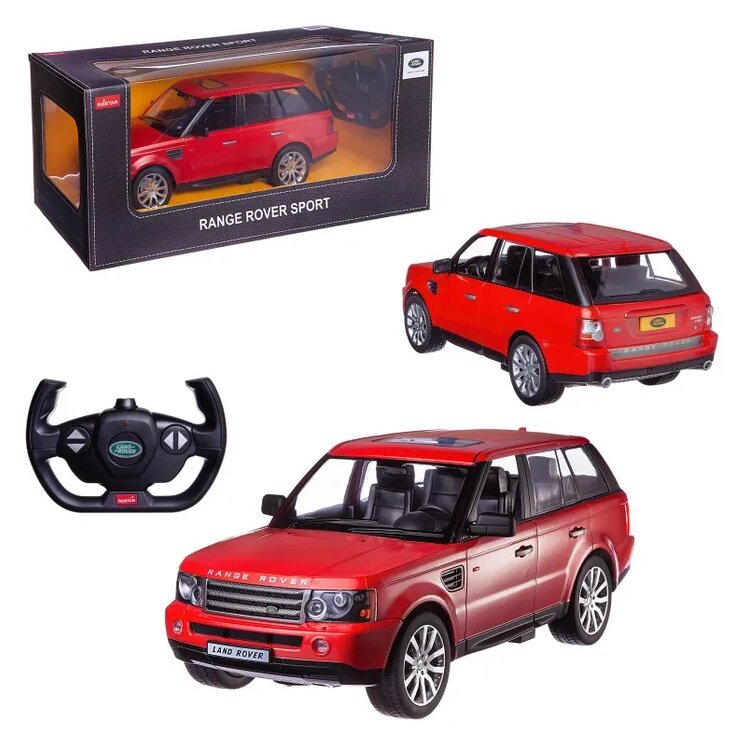 Машинка на радиоуправлении Rastar 28200R Range Rover Sport 1:14 Красная