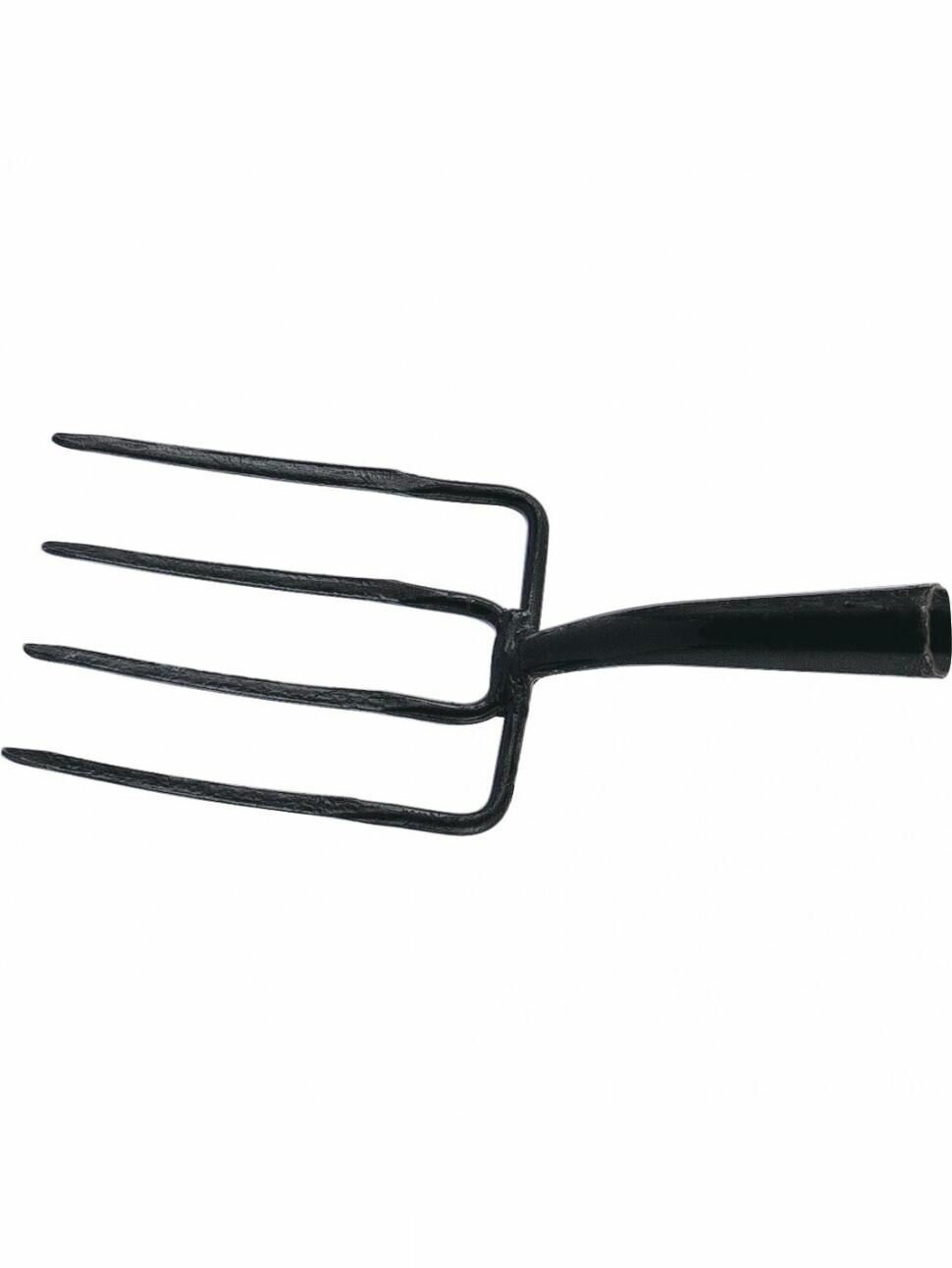 Вилы 4 - х рогие огородные 175 х 220 мм кованые без черенка Арти Россия 63837