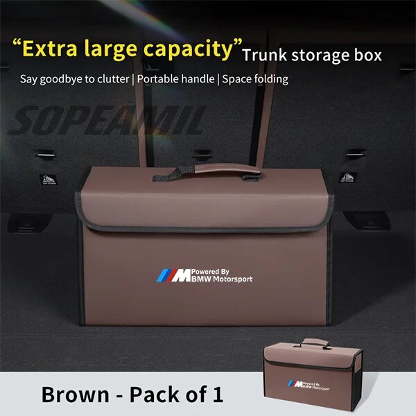 Ящик для хранения багажника автомобиля складная сумка для уборки BMW M Motorsport X1 X3 X5 X7 E39 E46 E60 E70 E90 F10 F15 F20 F25 F30 G20 G30