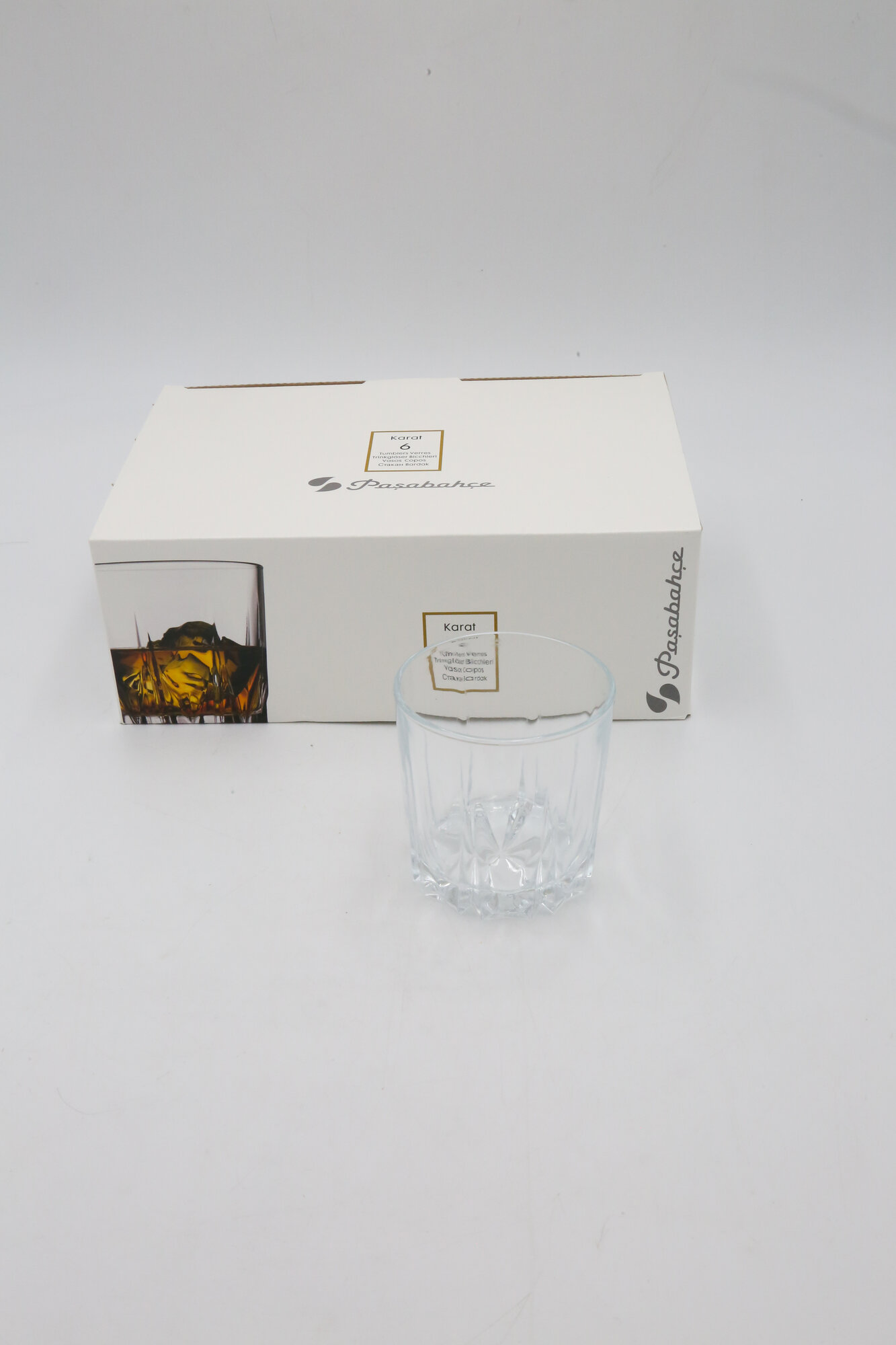 Стакан PASABAHCE карат 52885 300мл 6шт 6х8 749027 — фото 1