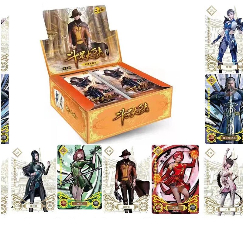 Коллекционные карты Douluo Dalu Bandai 1BOX