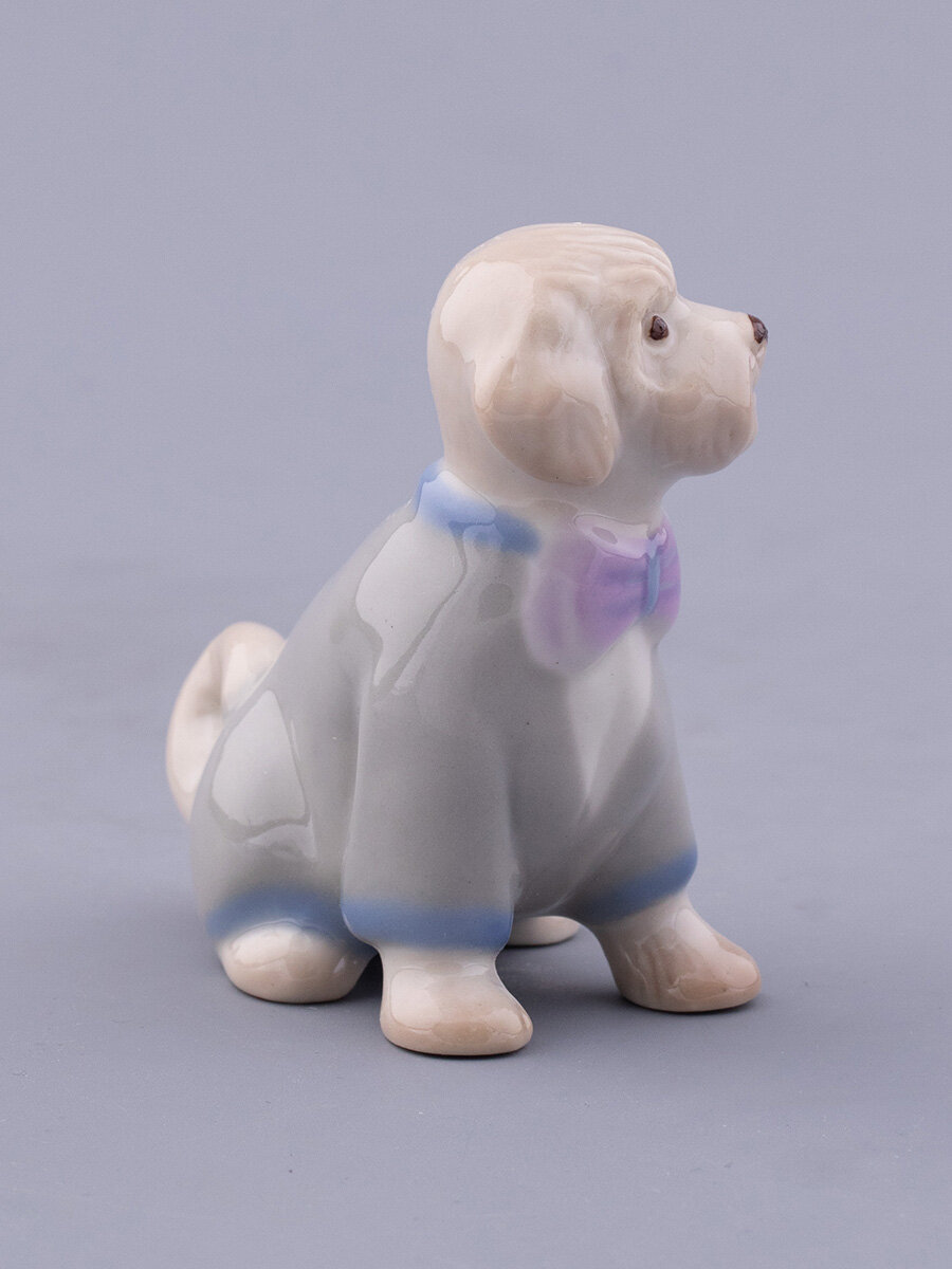 Фарфоровая статуэтка "Мальтипу", 7.5 см, Императорский фарфоровый завод, ручная роспись — фото 1