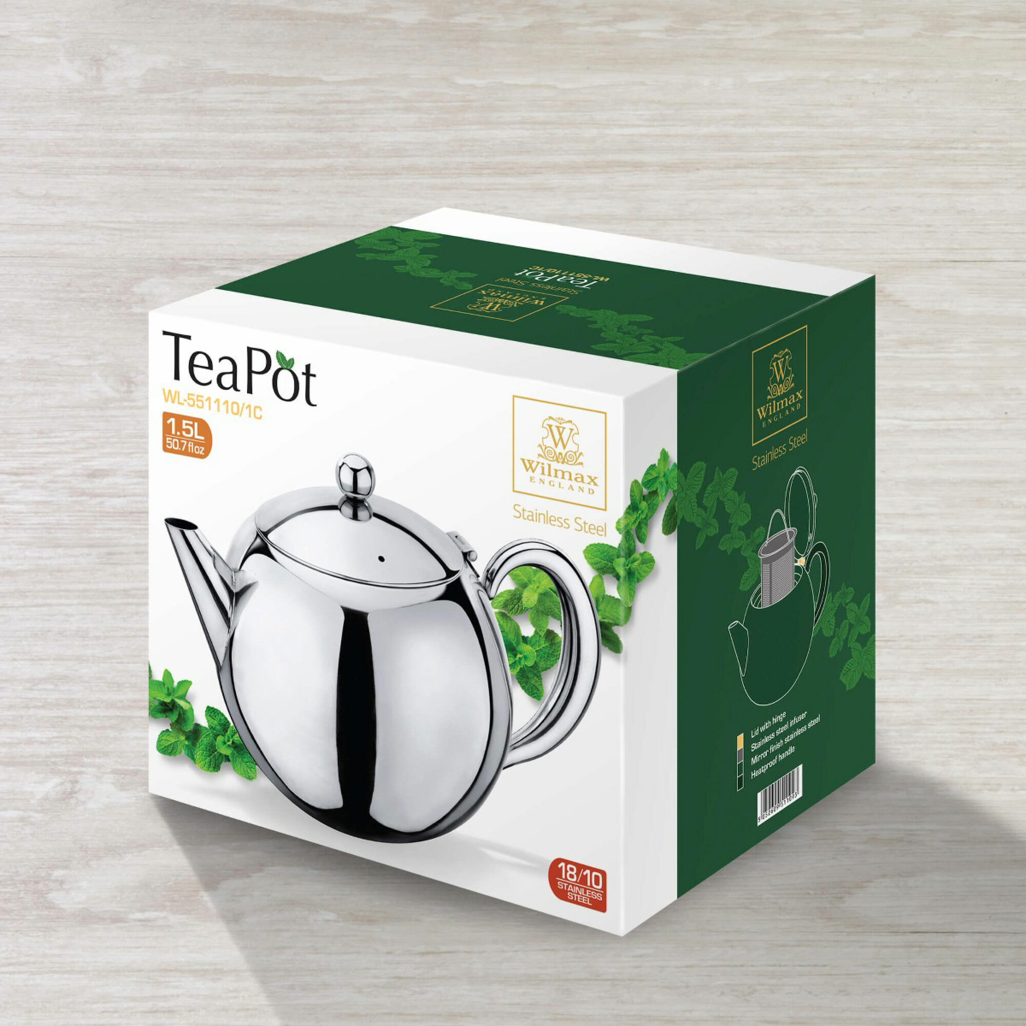 Чайник заварочный 1500 мл WL‑551110/1C — фото 1