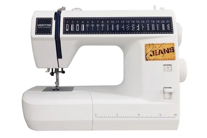 Электромеханическая швейная машина Veritas JSB 21 Производитель Veritas Тип челнока качающийся Количество швейных операций 19 Выполнение петли полуавтома скорость шитья 800 ст/мин мощность 75 Вт