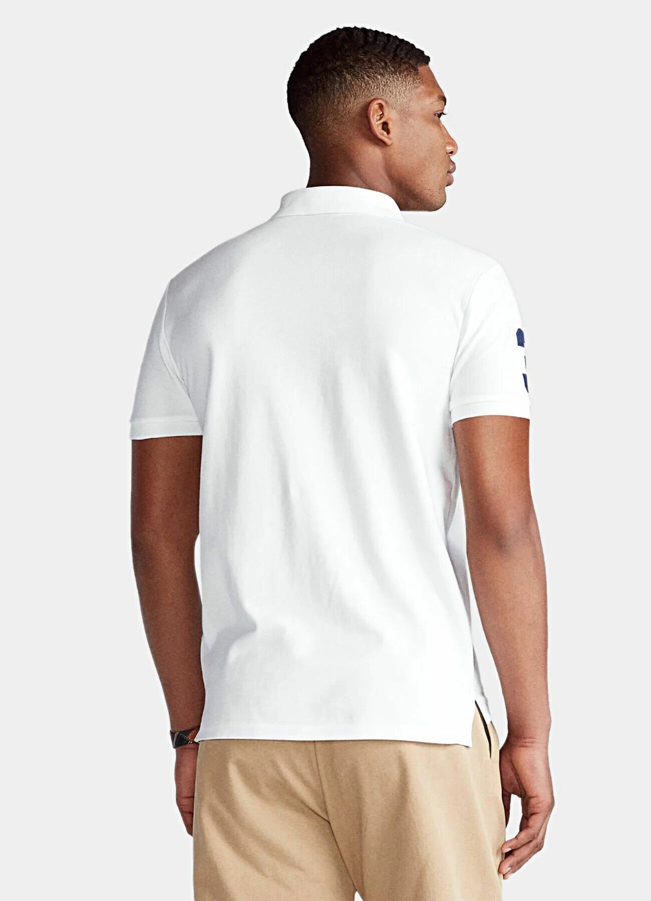 Поло Polo Ralph Lauren, размер XL, белый — фото 1