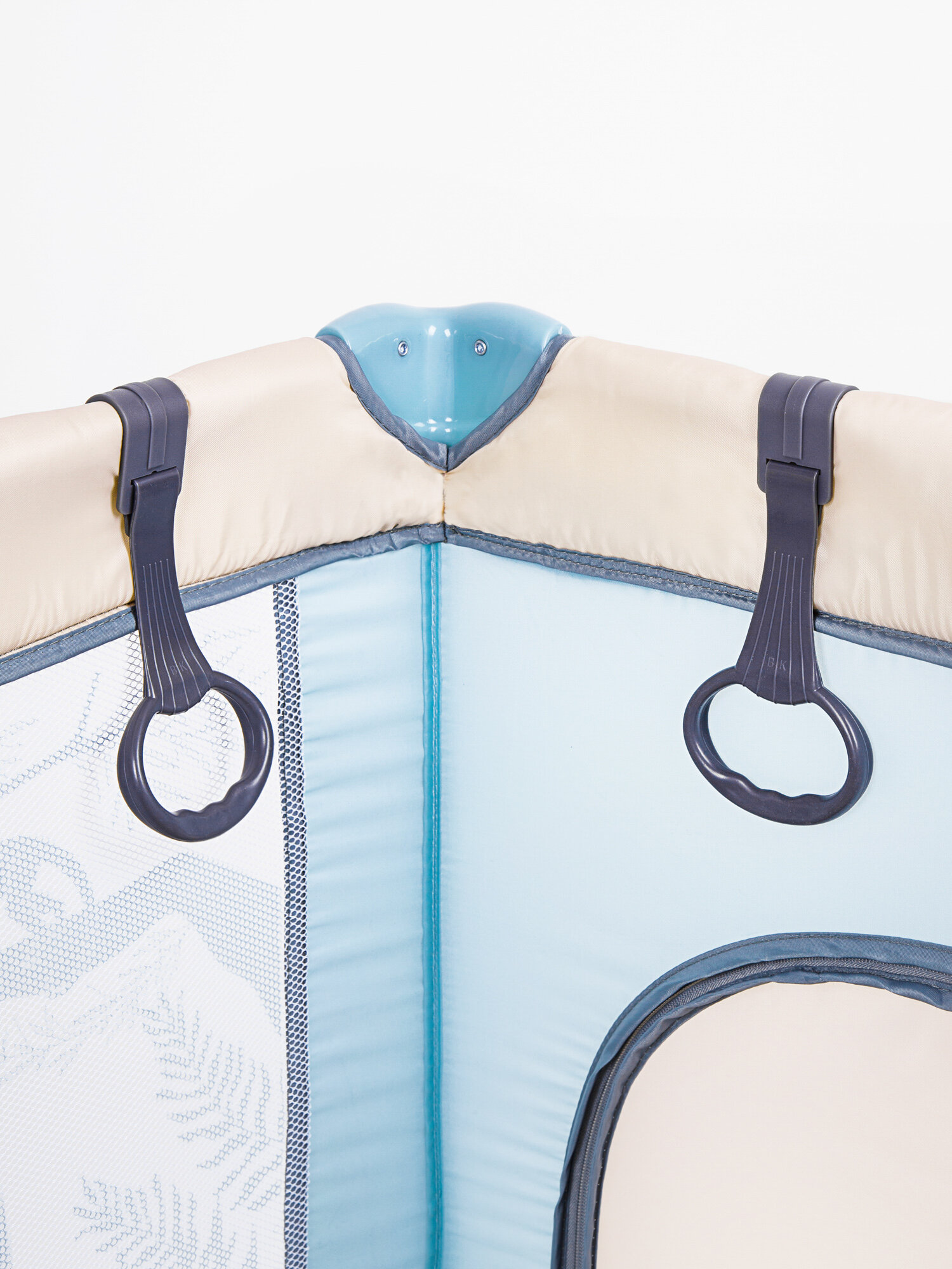 Кольца для манежа AmaroBaby, к-т 2 шт, тёмно-серые