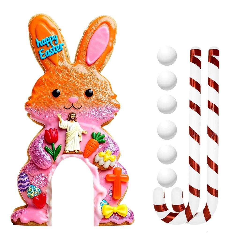 Набор для пасхальной мини-игры в гольф, 5