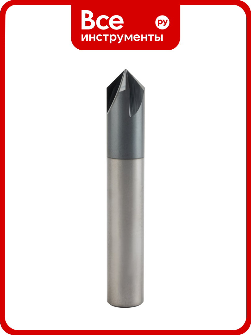 Фреза твердосплавная фасочная Debever Machining Solutions D=12 мм, ALTIN DB-S-CB12075Z4AT12A090