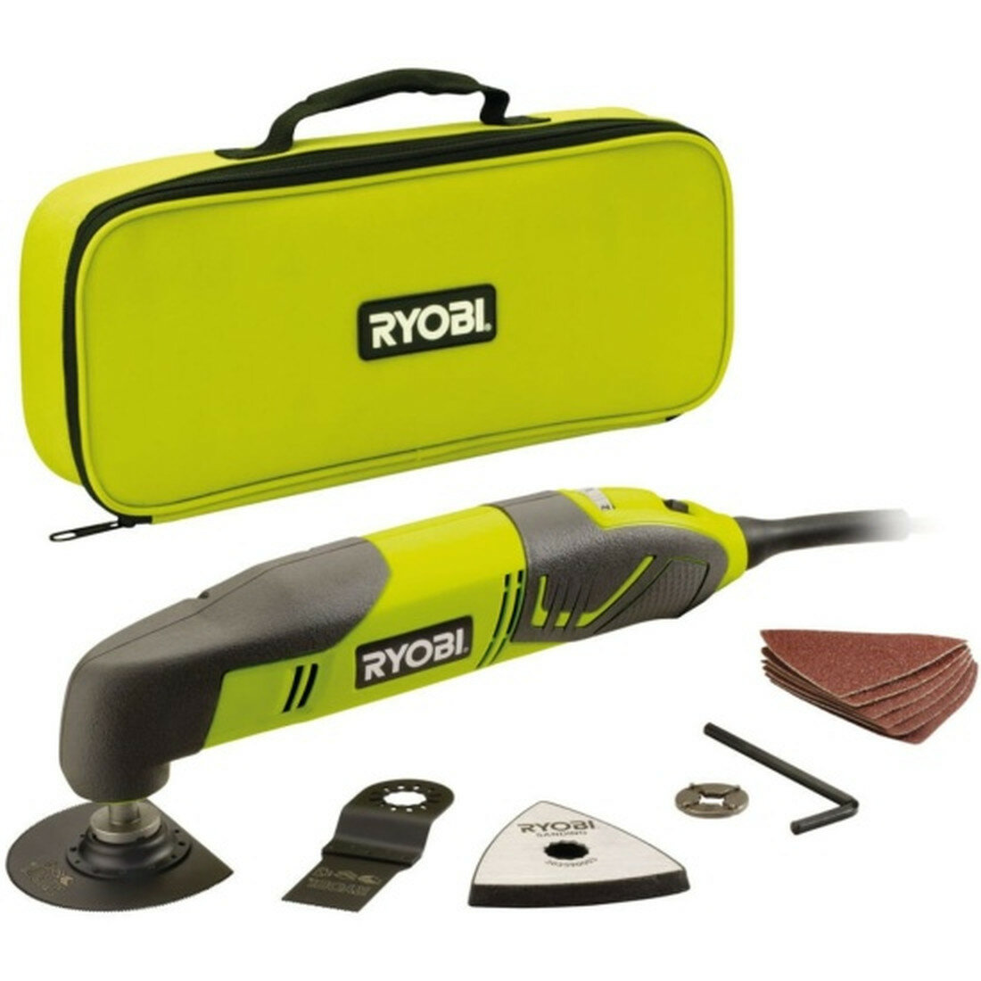 Реноватор Ryobi RMT200S 200Вт 1.6кг 2.5м 9 насадок