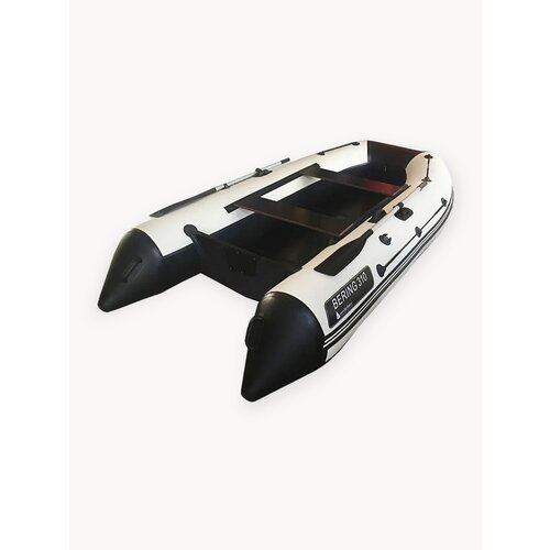 Надувная, под мотор, килевая лодка из ПВХ для рыбалки Bering (Беринг) 310К пол-книжка
