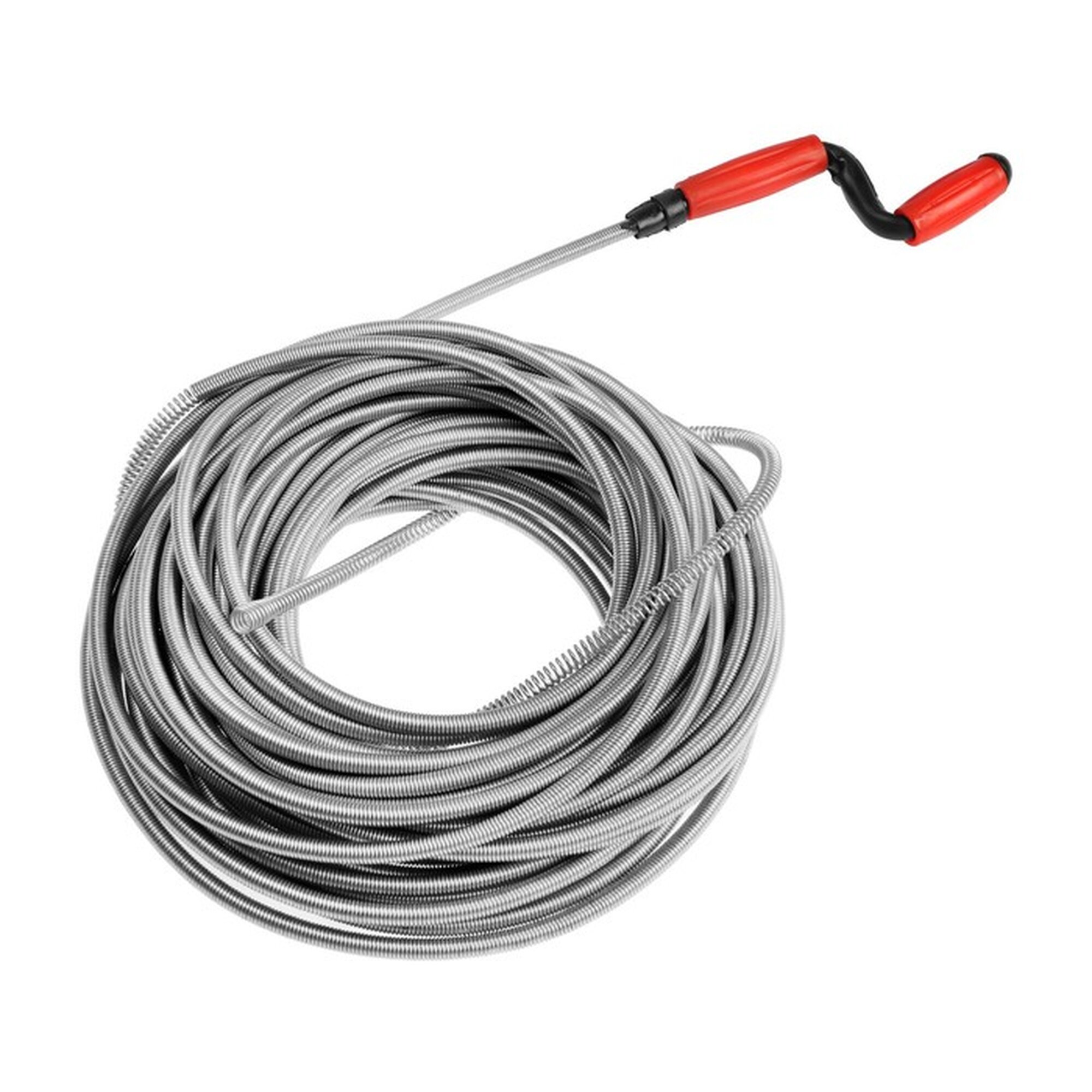 Трос сантехнический ZEIN engr оцинкованный с вращающейся ручкой d=9 мм L=20 м