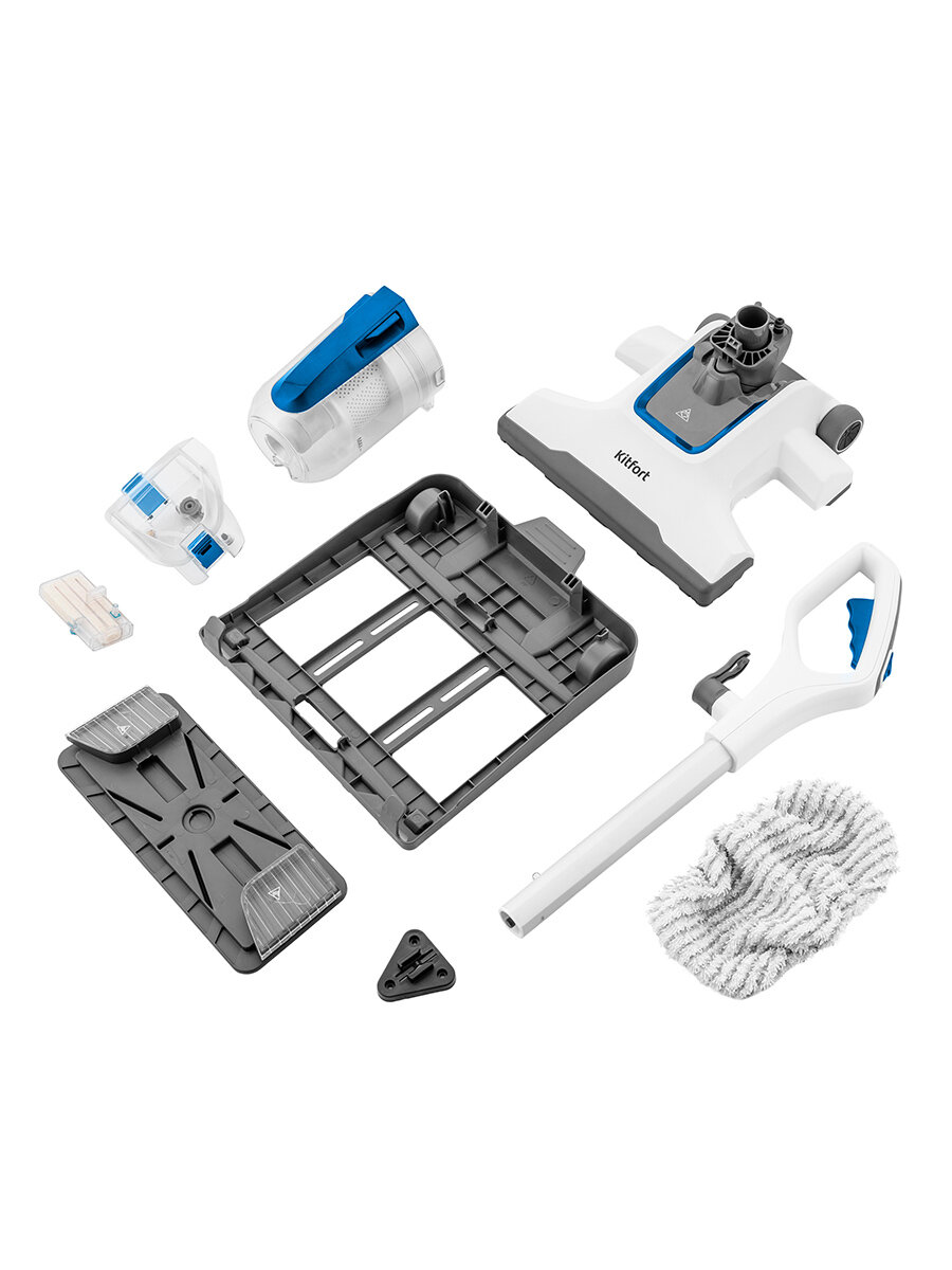 Вертикальный паровой пылесос Kitfort КТ-556 — фото 1