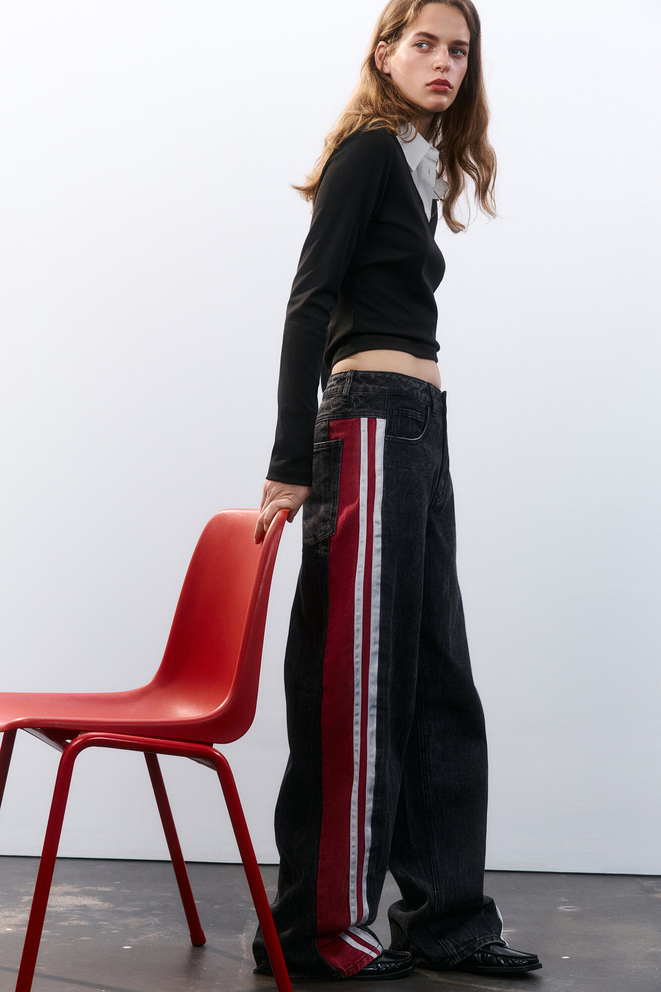 Джинсы багги Befree Young Casual