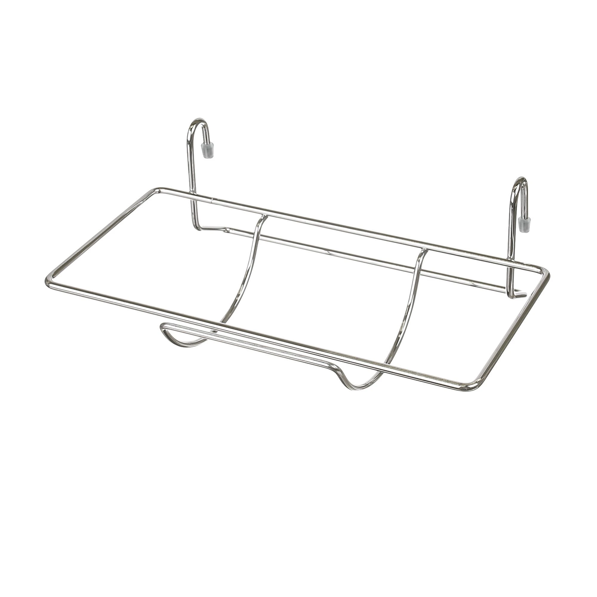 Держатель для бумажных полотенец подвесной Delinia 26x10.5x18.4 см сталь цвет хром